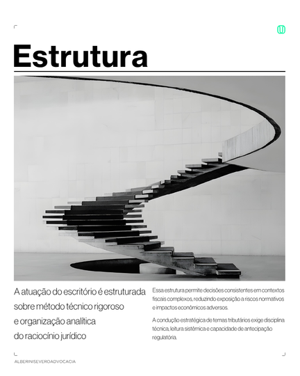 Diretriz de estrutura da Alberini Severo